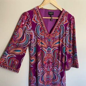 Laundry Shelli Segal patterned dress